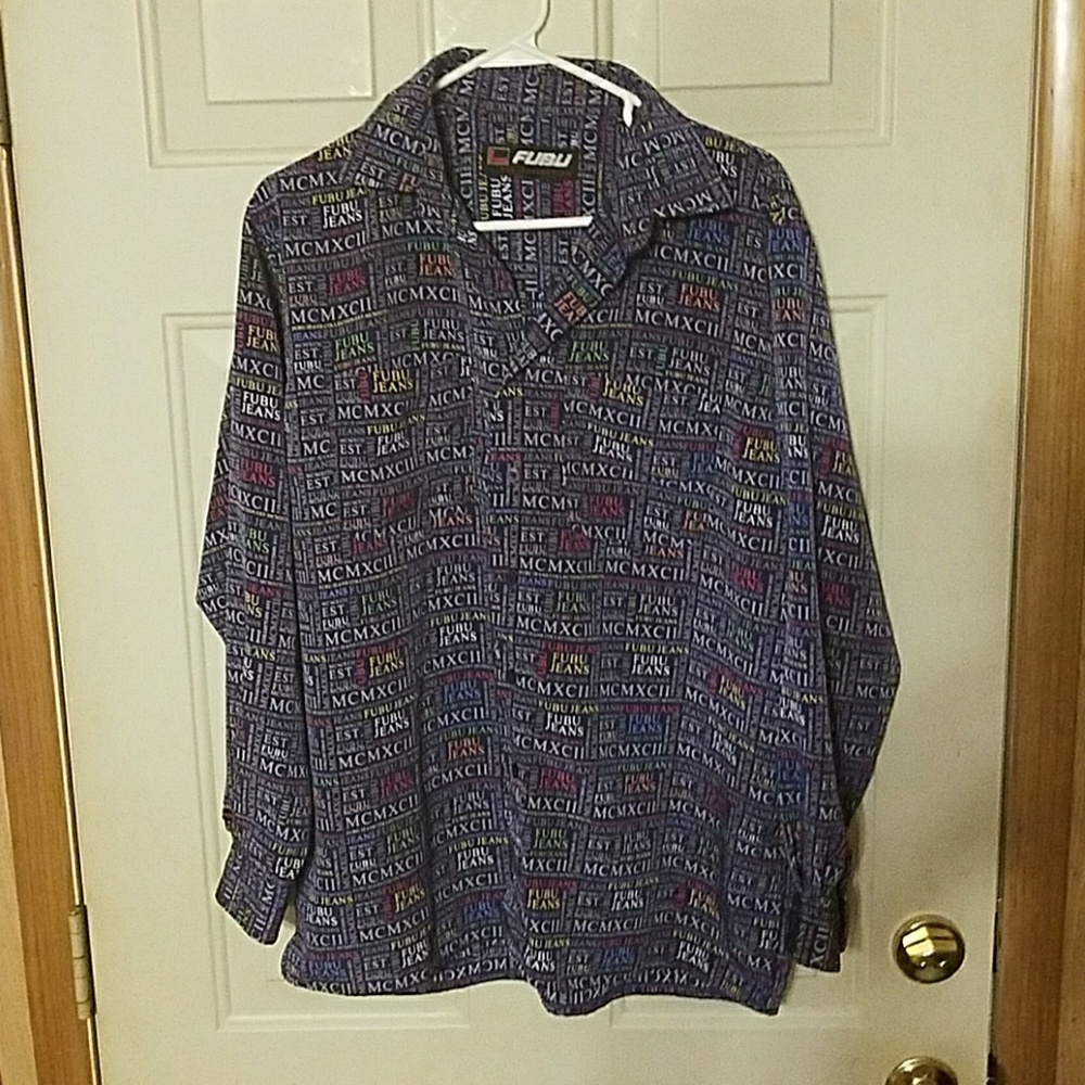 Mens FUBU button down